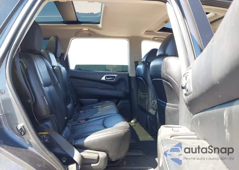 2018 Nissan Pathfinder Platinum из США, поврежденный, VIN 5N1DR2MN5JC664735